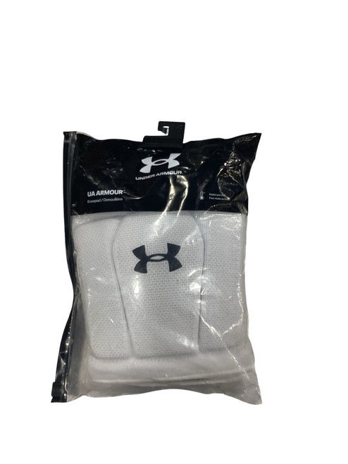 Vist Large View of Product Image Which is Used Under Armour VB Knee Pads White