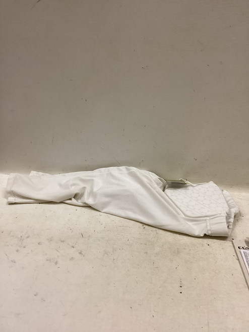 Vist Large View of Product Image Which is Used Under Armour Youth FB Integrated Pants White MD