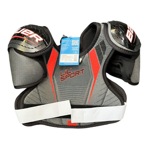 Vist Large View of Product Image Which is Used Bauer LIL SPORT Youth Shoulder Pads SM