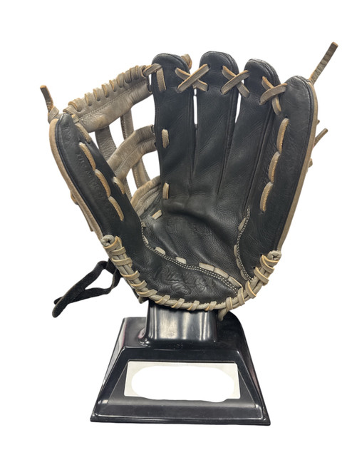 Vist Large View of Product Image Which is Used Rawlings SELECT SERIES BB/SB Glove RH Throw Black 12 1/2"