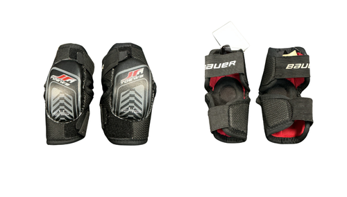 Vist Large View of Product Image Which is Used Bauer ELBOW PADS Youth Elbow Pads SM