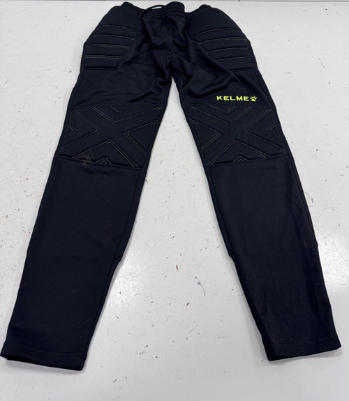Vist Large View of Product Image Which is Used KELME LARGE BLACK Goalie Bottom Adt Black LG