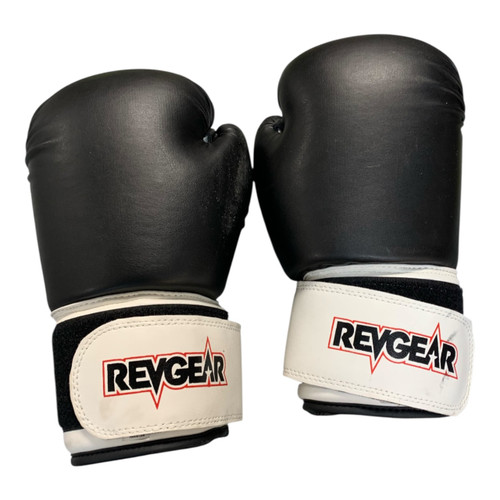 Vist Large View of Product Image Which is Used RevGear Boxing Gloves Black SM