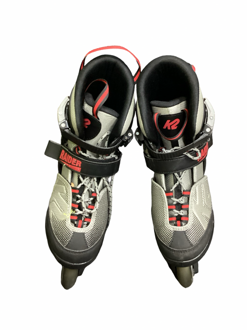 Vist Large View of Product Image Which is Used K2 RAIDER Junior Rec Fitness Skates Black Adjustable