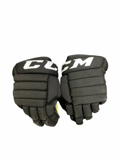 Vist Large View of Product Image Which is Used CCM LTP Youth Gloves Black 9"
