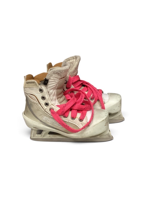 Vist Large View of Product Image Which is Used Bauer SUPREME ONE80LE Junior Goalie Skate Junior 01.5