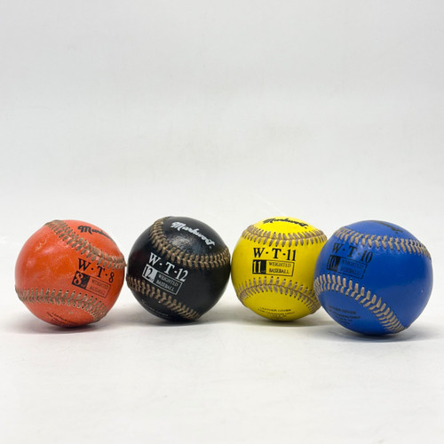 Vist Large View of Product Image Which is Used Markwort WT 11 WEIGHTED BALL SET BB/SB Training Aid