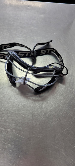 Vist Large View of Product Image Which is Used STX 4 SIGHT PLUS S Lacrosse Facial Protect Black Senior