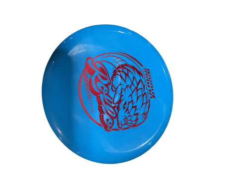 Vist Large View of Product Image Which is Used Innova ROLLO STAR Disc Golf Mid Range Royal Blue