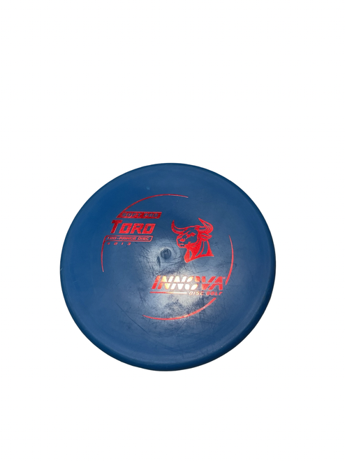 Vist Large View of Product Image Which is Used Innova TORO Disc Golf Mid Range Royal Blue