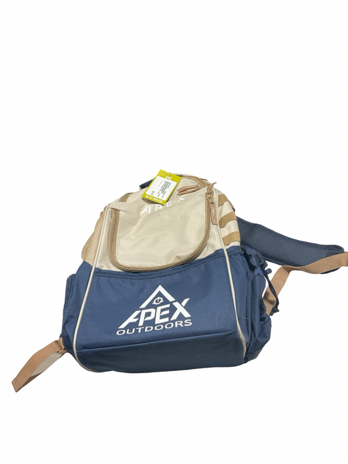 Vist Large View of Product Image Which is Used Disc Golf Backpack Navy Blue