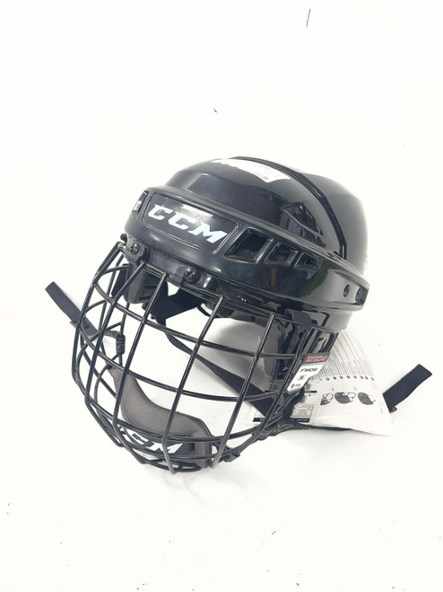 Vist Large View of Product Image Which is Used CCM 04 Helmet Cage Combo Black SM