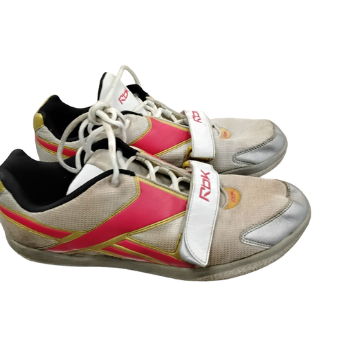 Vist Large View of Product Image Which is Used Track & Field Cleats Adult White Senior 11.5