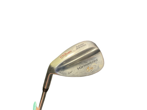 Vist Large View of Product Image Which is Used, Wilson HARMONIZED Golf Chipper, Left-hand Sand Wedge, 55 Degree, Wedge Flex