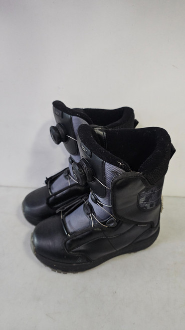 Vist Large View of Product Image Which is Used RIPZONE Boys Snowboard Boots Black Junior 04