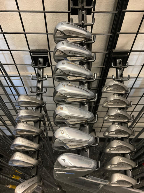 Vist Large View of Product Image Which is Used Taylormade SPEED BLADE Mens Iron Set RH 4I-GW/AW