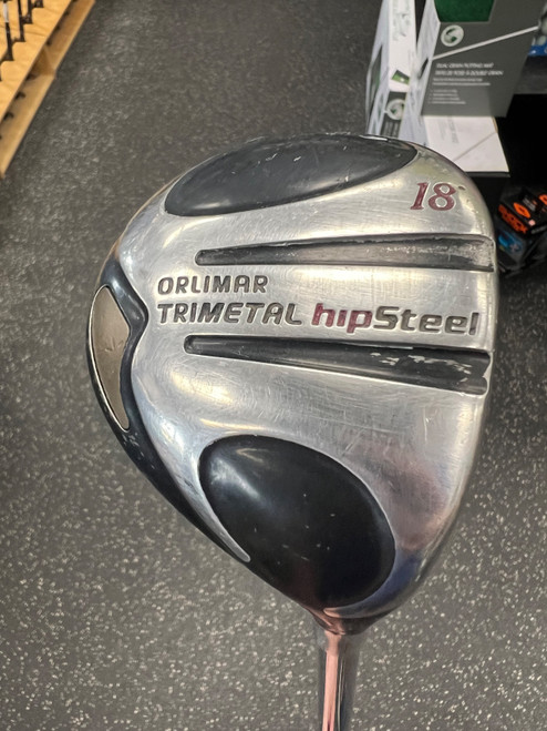 Vist Large View of Product Image Which is Used Orlimar TRIMETAL HIPSTEEL Mens Fairway Wood RH 5 Wood