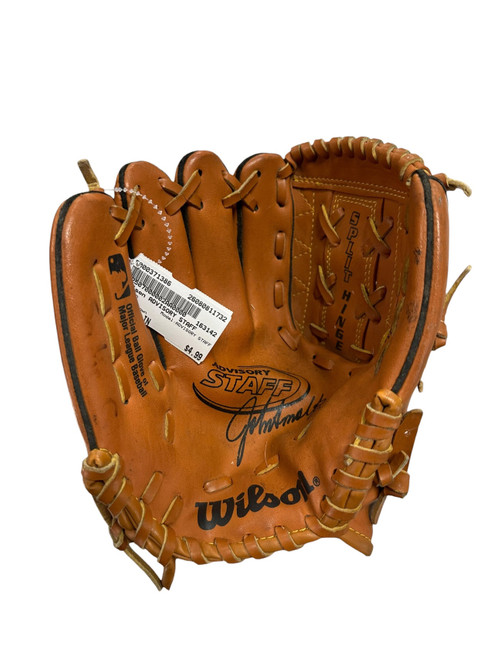 Vist Large View of Product Image Which is Used Wilson ADVISORY STAFF BB/SB Glove T-ball Brown 10"
