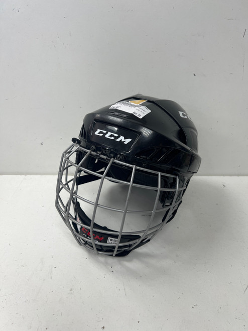 Vist Large View of Product Image Which is Used CCM FL40 Helmet Cage Combo Black MD