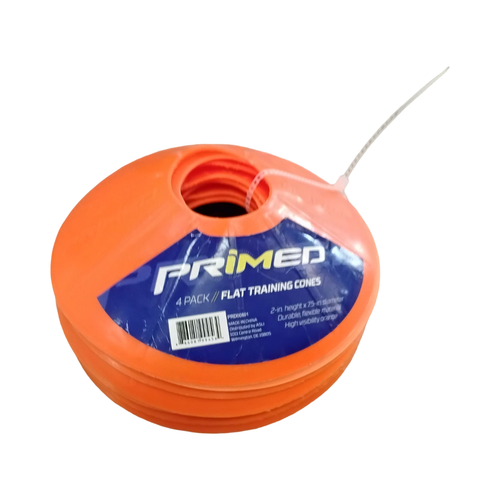 Vist Large View of Product Image Which is Used Primed FLAT TRAINING CONES Soccer Training Aids