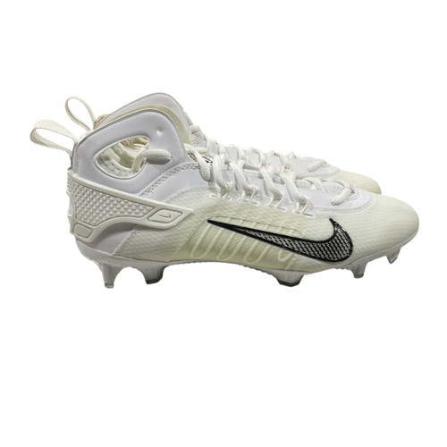 Vist Large View of Product Image Which is Used Nike LAX Cleats Mens White Senior 8