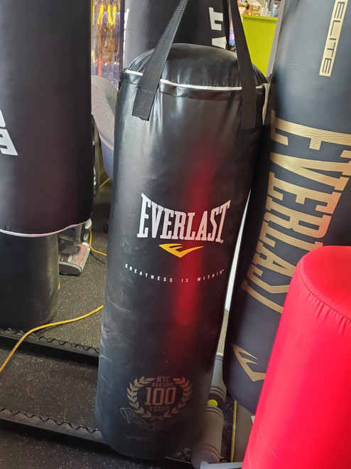 Vist Large View of Product Image Which is Used Everlast 80 LB Boxing Heavy Bag Black 80 lb