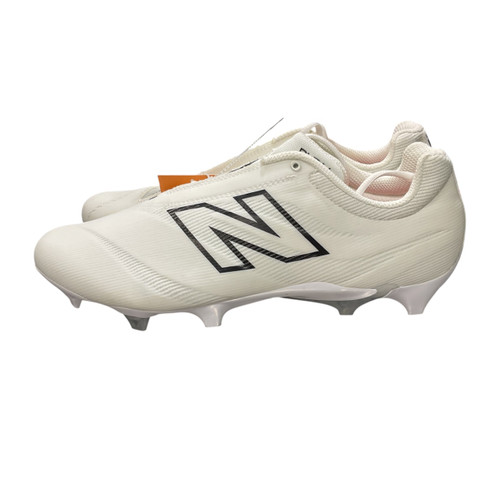 Vist Large View of Product Image Which is Used New Balance LAX Cleats Mens White Senior 11.5