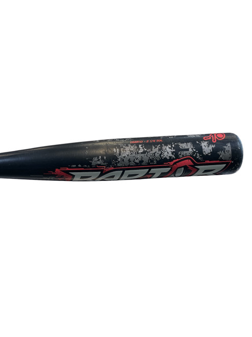 Vist Large View of Product Image Which is Used Rawlings RAPTOR BB/SB USA 2 1/4 Bat 27"
