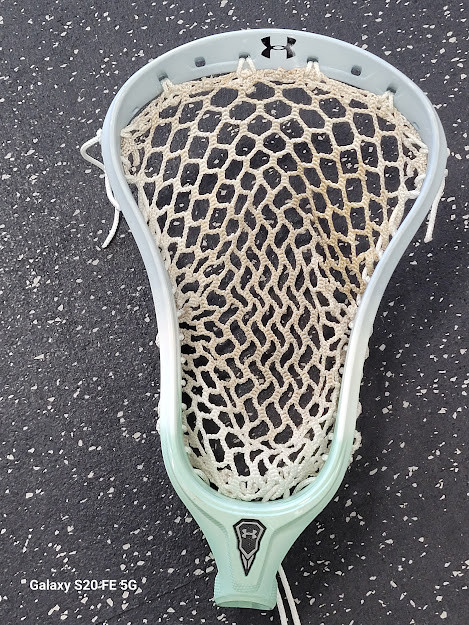 Vist Large View of Product Image Which is Used Under Armour COMMAND D Mens Lacrosse Head Carolina Blue