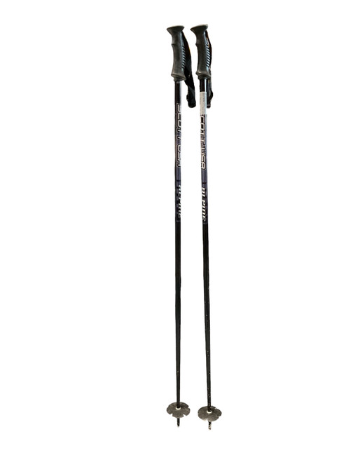 Vist Large View of Product Image Which is Used Scott ALPHE Mens DH Ski Pole Black 125 cm / 50 in