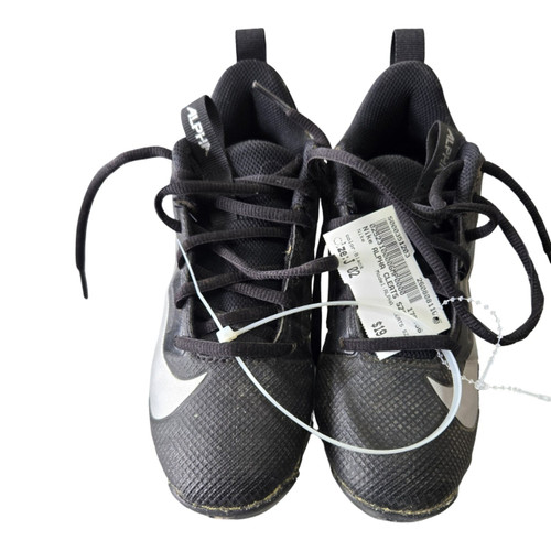 Vist Large View of Product Image Which is Used Nike ALPHA CLEATS SZ2 Jr FB Cleats Black Junior 02