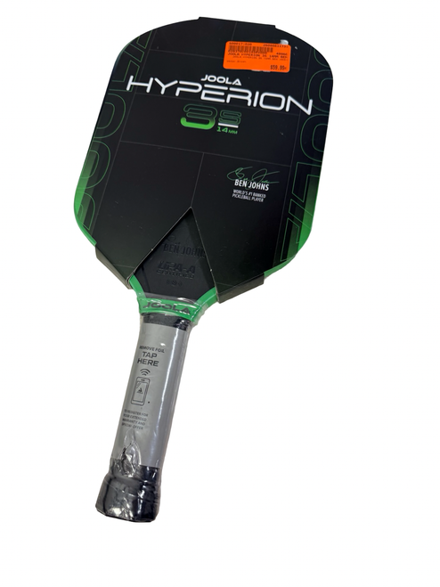 Vist Large View of Product Image Which is New JOOLA HYPERION 3S 14MM BEN JOHNS Pickleball Paddle Green