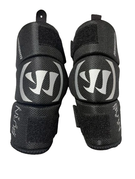 Vist Large View of Product Image Which is Used Warrior WARRIOR BURN NEXT ARM PADS YMD Lacrosse Arm Pads/Guards Black MD