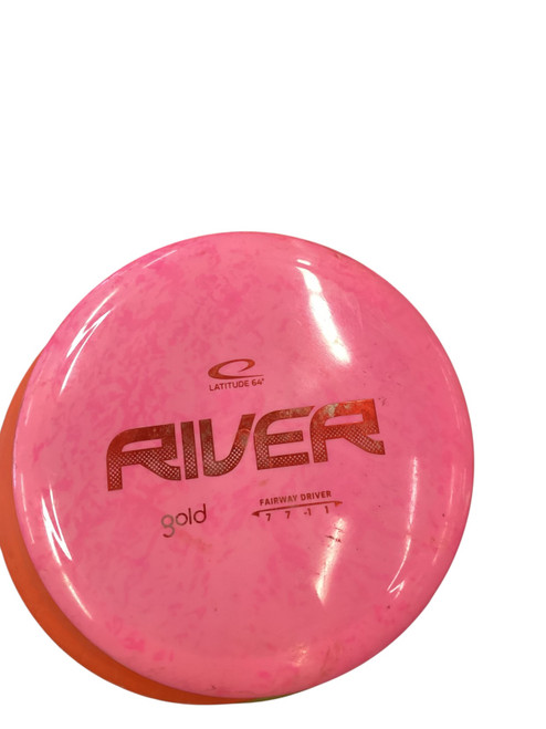 Vist Large View of Product Image Which is Used Latitude 64 GOLD RIVER Disc Golf Driver Pink