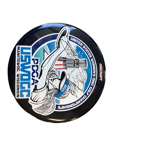 Vist Large View of Product Image Which is Used Discraft BUZZZZ Disc Golf Mid Range Black 178g