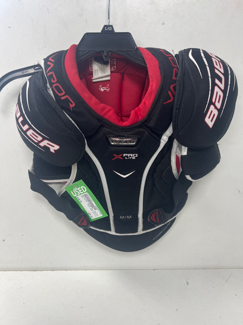 Vist Large View of Product Image Which is Used Bauer VAPOR PRO LITE Junior Shoulder Pads MD