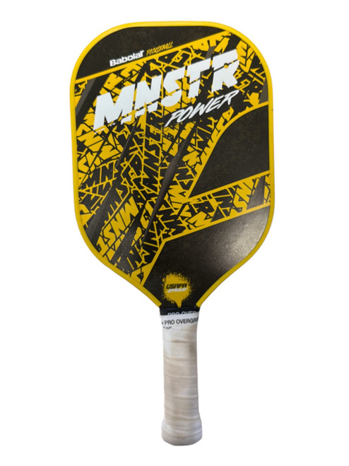 Vist Large View of Product Image Which is Used Babolat MNSTR POWER Pickleball Racquet Black
