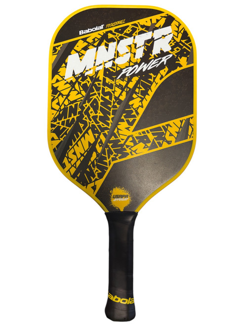 Vist Large View of Product Image Which is Used Babolat MNSTR POWER Pickleball Racquet Black