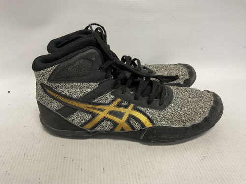 Vist Large View of Product Image Which is Used Asics Wrestling Shoes Black Junior 05.5