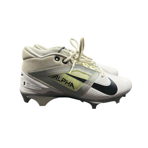 Vist Large View of Product Image Which is Used Nike Adult FB Cleats White Senior 8