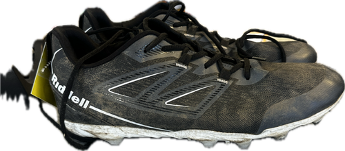 Vist Large View of Product Image Which is Used Riddell Adult Football Cleats Black Senior 11.5
