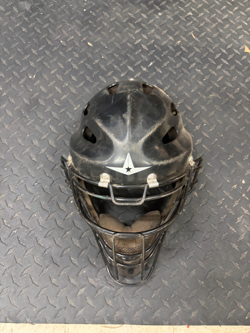 Vist Large View of Product Image Which is Used All Star CATCHERS HELMET Catchers Helmet w/Mask None MD