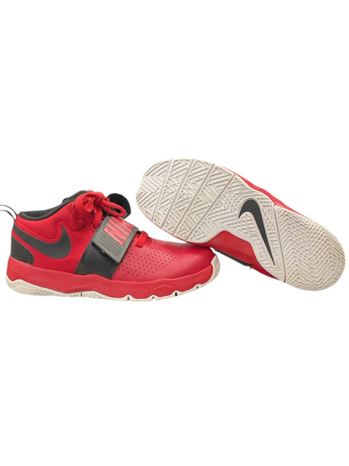 Vist Large View of Product Image Which is Used Nike Basketball Shoes Y Red Junior 03