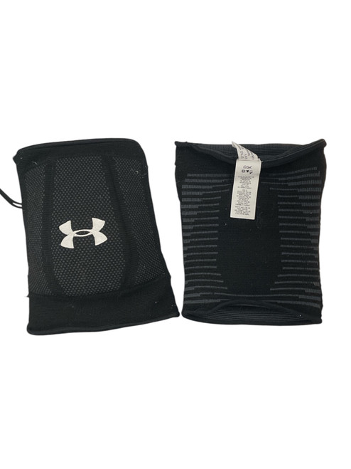 Vist Large View of Product Image Which is Used Under Armour VB Knee Pads Black
