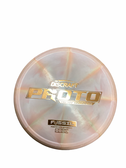 Vist Large View of Product Image Which is Used Discraft PROTO Disc Golf Putter Pink
