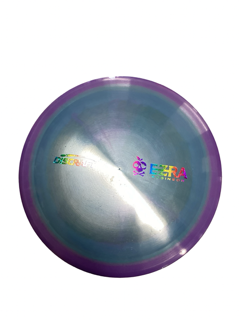 Vist Large View of Product Image Which is Used Discraft ANAX Disc Golf Driver Navy Blue