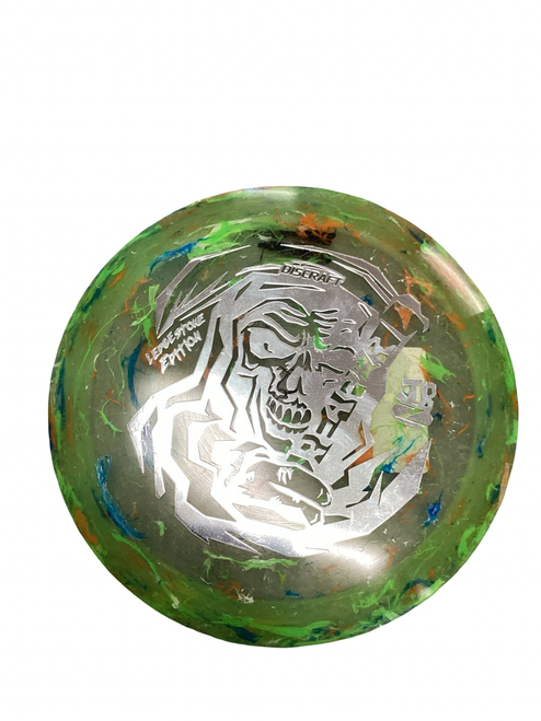 Vist Large View of Product Image Which is Used Discraft REAPER Disc Golf Driver Green