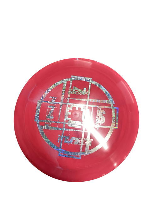 Vist Large View of Product Image Which is Used Discraft ZEUS Disc Golf Driver Pink