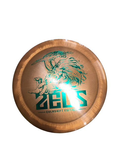 Vist Large View of Product Image Which is Used Discraft ZEUS Disc Golf Driver Brown
