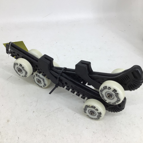 Vist Large View of Product Image Which is Used Rollergard ROLLING SKATE GUARD Ice Skate Guard Black Fits all